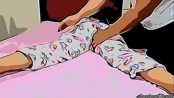 Tio en ley Se Aprovecha De Su Sobrina en ley Cuando esta Sola Haciendole Masaje en su Cuerpo Parte 1 – Cartoon