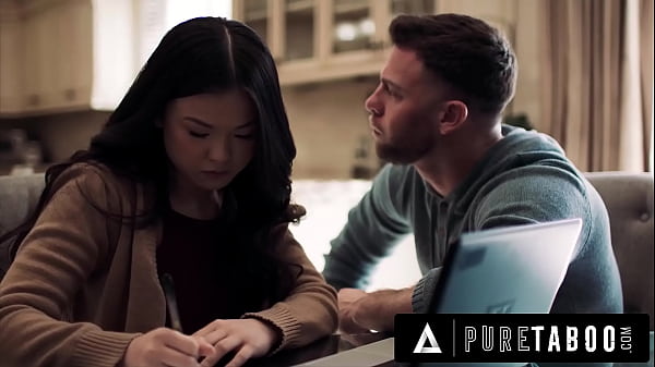 pure taboo el compañero de habitación de lulu chu utiliza vic slimthick para seducirla a una trío full scene