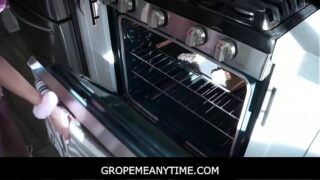 GropeMeAnytime – Freeuse Teen Baking Show Fucking – Alex Coal, Marcus London